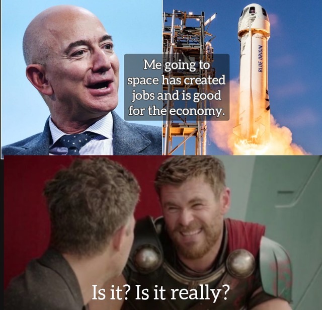 Thor isn't buying what Bezos is selling