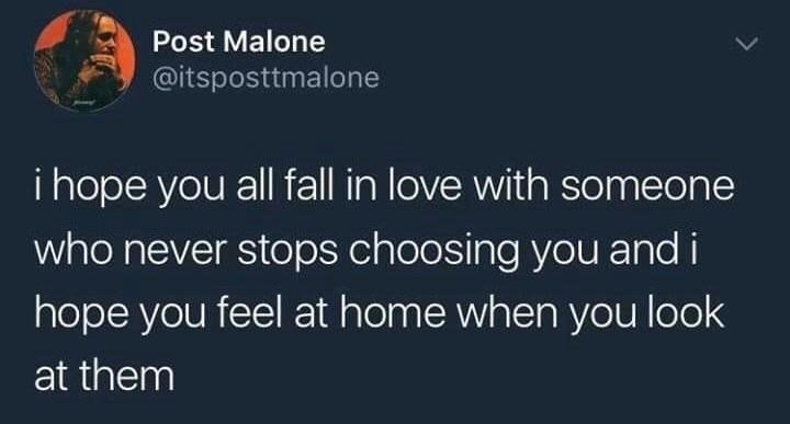 post malone wants everyone to feel loved