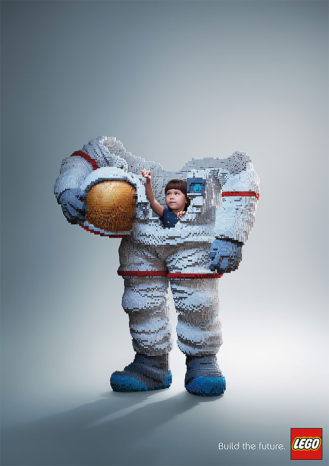 Lego Ad level: inspirational