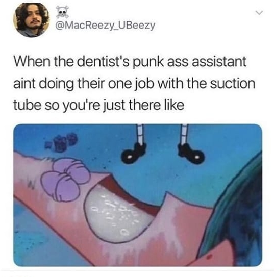 Please suction.