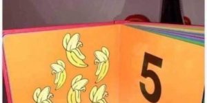 i count 6 bananas