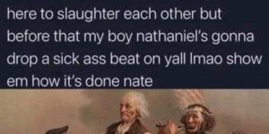 get it, nate!