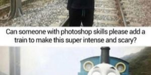 thomas goes off the rails