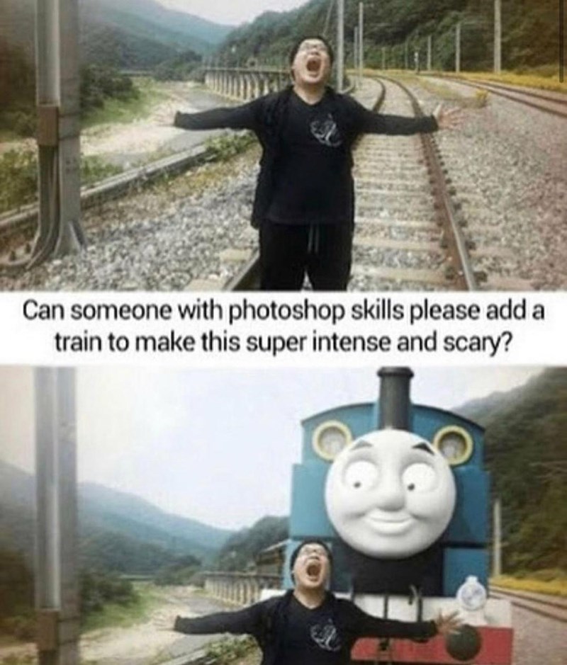 thomas goes off the rails