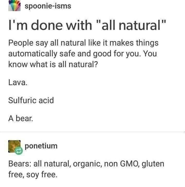 organic gluten free bears