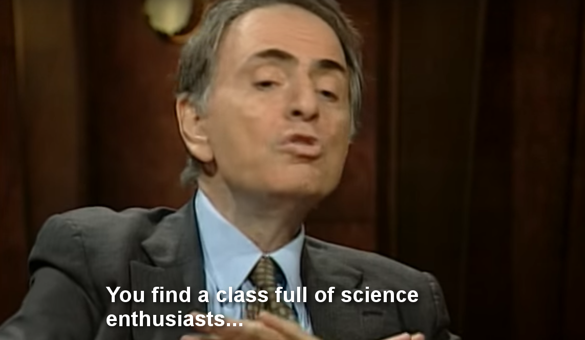 Carl Sagan on education
