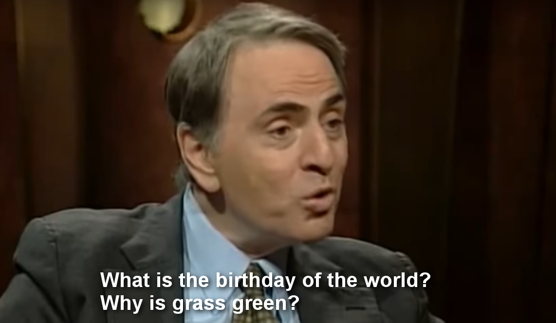 Carl Sagan on education