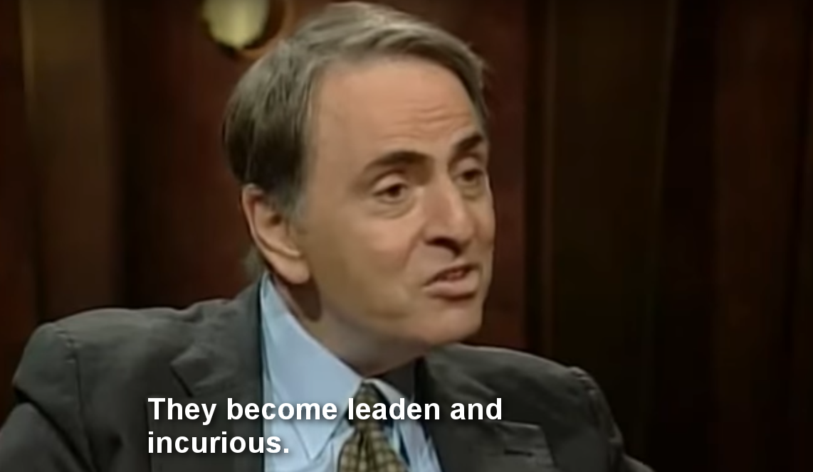 Carl Sagan on education