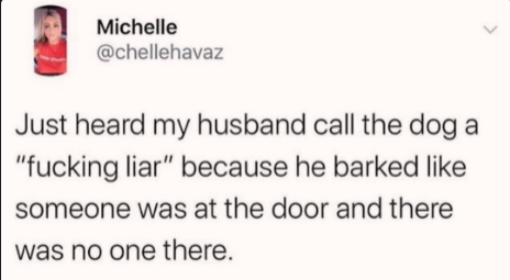 and then he gave the good boi a treat