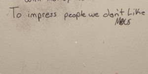 men become poets in public restrooms