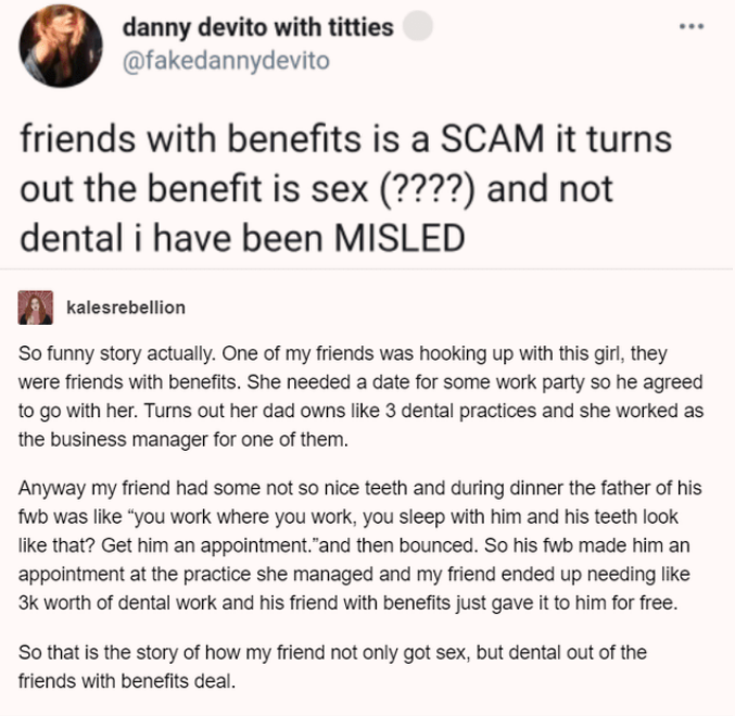 sometimes dental is included