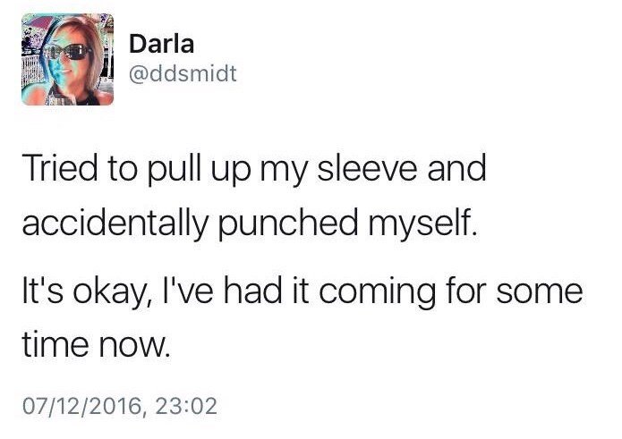 i deserved it
