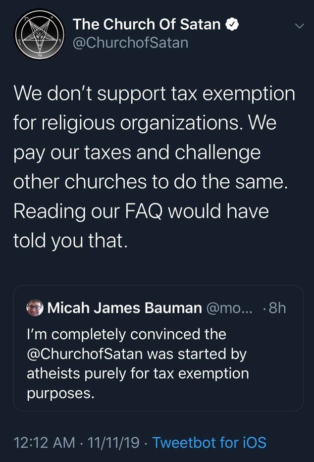 tax churches