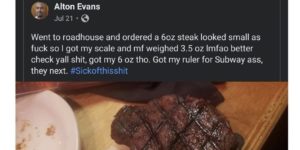 don’t mess with his meat