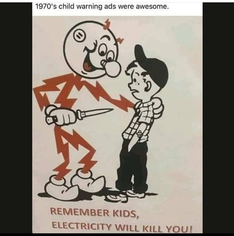 '90s kids cartoons have nothing on '70s warning ads for kids