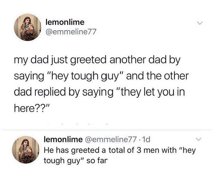 he is the alpha dad