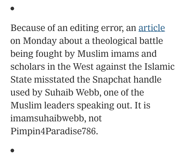 this a real update from the New york times