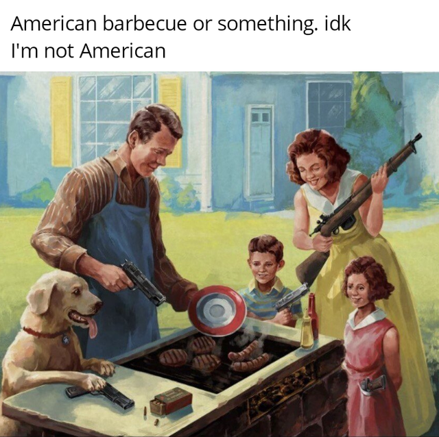 looks like an American bbq to me