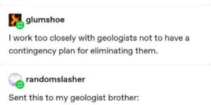geologists – a thread