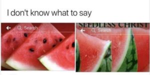 the seedless watermelons are finally fighting back