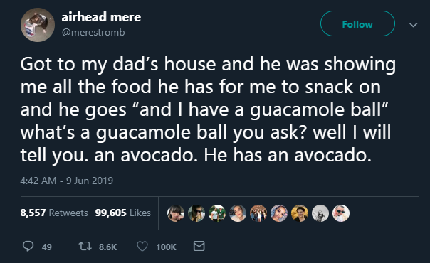 from this day forward, avocados will be know as guacamole balls