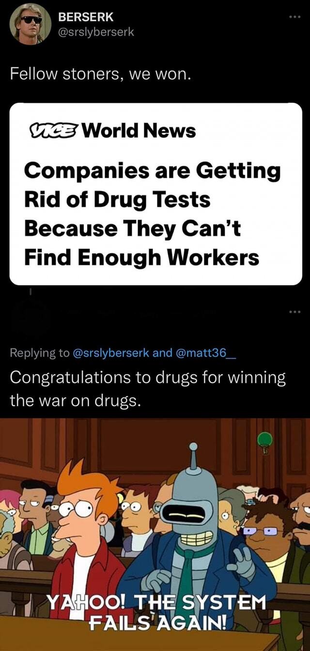 drugs win