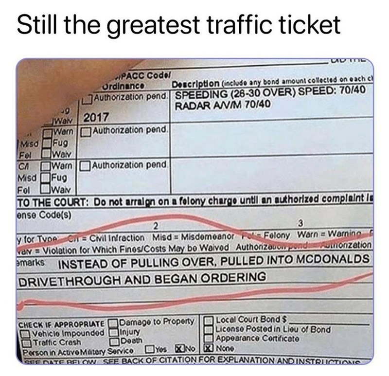 getting that mcticket