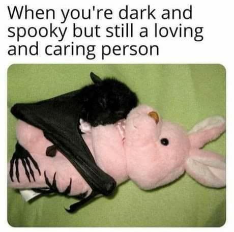 even the darkest souls love cuddles