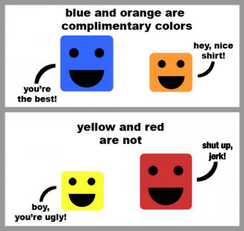Color theory 101.