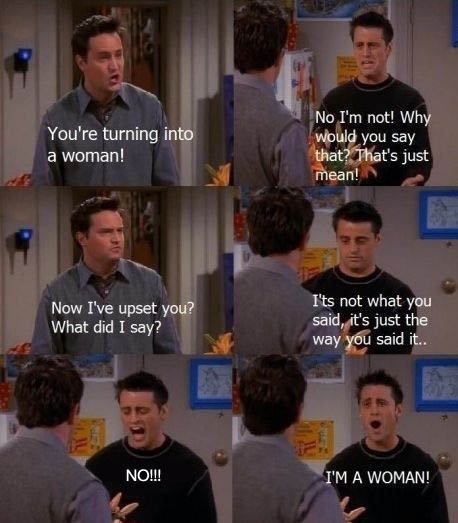 I'm a woman!