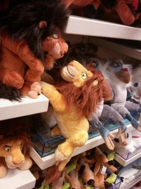 Every time I go to a Disney store...