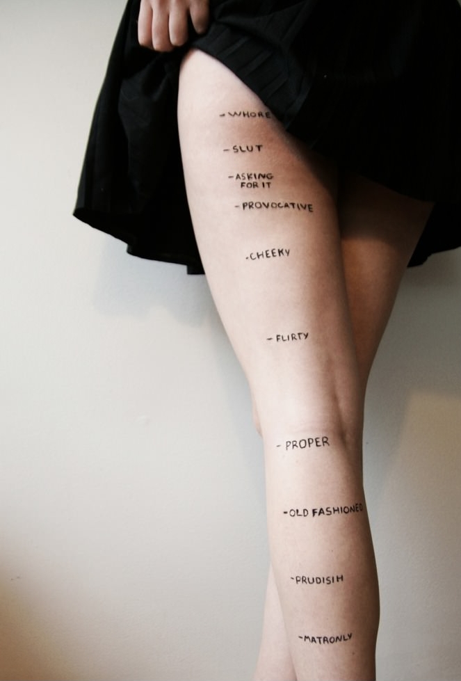 What your skirt length say?
