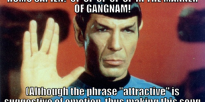 Oppa Gangnam Spock