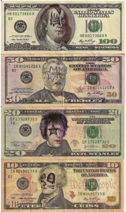 Rock the monies.