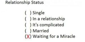 Relationship status.