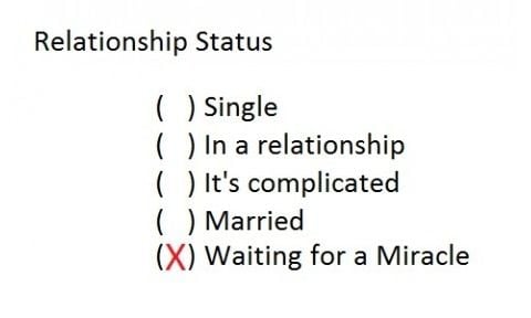 Relationship status.