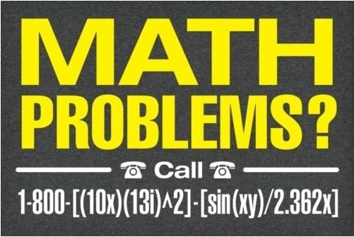 Math problems?