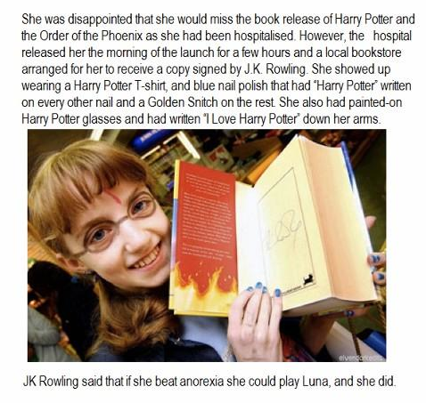 The casting of Luna Lovegood.