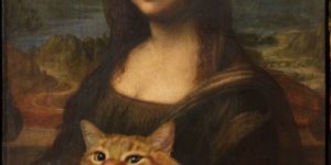 Mona Lisa’s cat.
