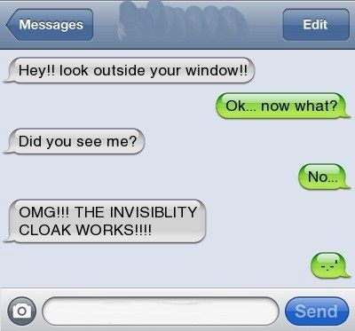Look outside your window!