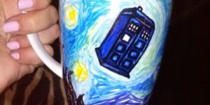 Doctor Who Van Gogh Mug