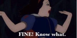 Sassy Snow White.