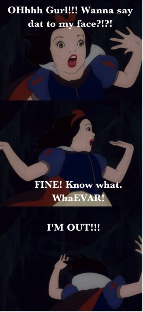 Sassy Snow White.