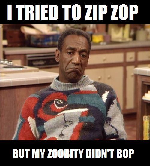 Sad Cosby.