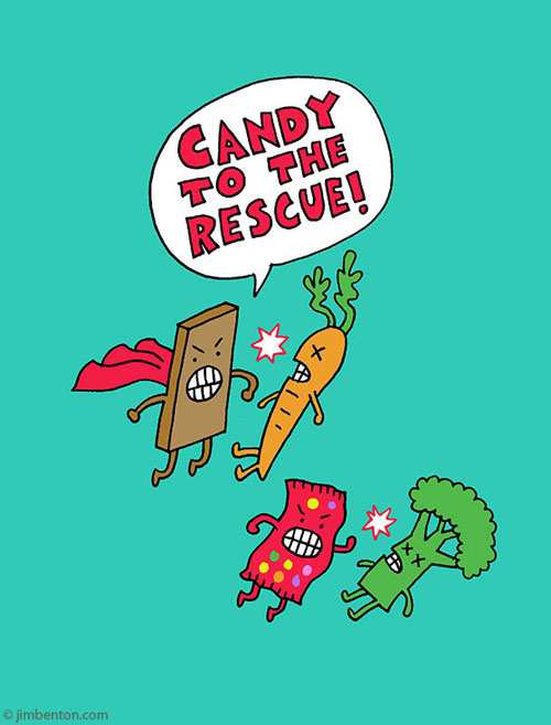 Candy to the rescue!