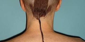Rat tail. You’re doing it right.