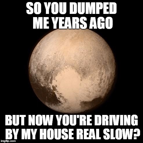 Creep'n on Pluto