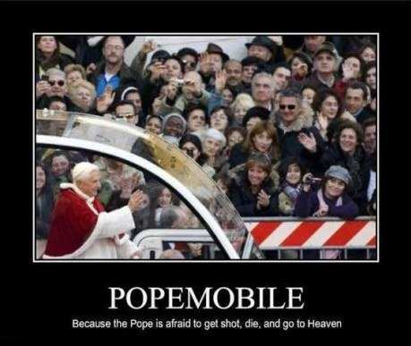 Popemobile.