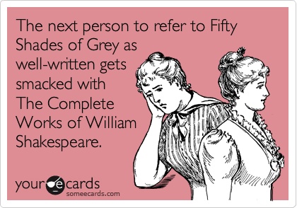 My thoughts on Fifty Shades of Grey.