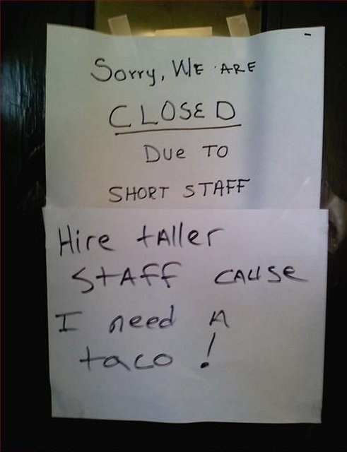 I need a taco!